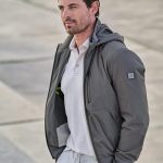 Herren ENGBERS GERMANY Blouson Jacke mit Funktionsdetails in Grau kaufen 36510 | engbers.com