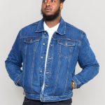 Duke Trucker Jeansjacke Blau