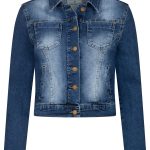Rock Creek Damen Jeansjacke D 493 | Kurzer Schnitt | Stretch Komfort – Rock Creek