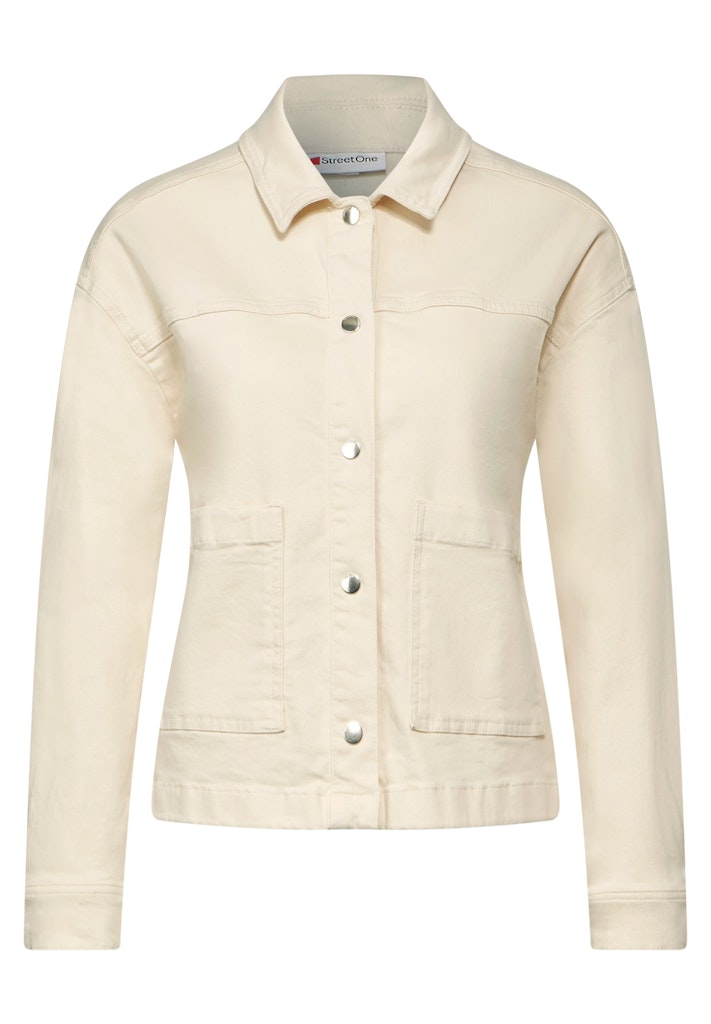 jeansjacke-damen-737iqv-1.jpg Street One Jeansjacke Beige ecru washed | Tara M – Bild 1