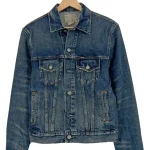 POLO RALPH LAUREN Jeansjacke Herren Gr. S Blau Denim…