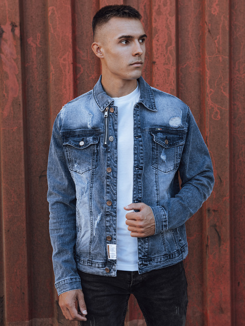 jeansjacken-herren-429umr-1.jpg Herren Jeansjacke blau Dstreet TX4853 – Bild 1
