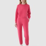Jogger Sweathose mit Modalanteil für Damen pink | 4F Sportbekleidung und Schuhe