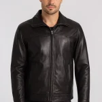 Kent Schwarze Lederjacke Herren – Ikonischer Stil & Premium Qualität