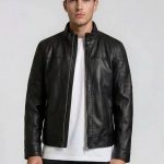 Blouson Lederjacke Herren „Jarno" mit Stehkragen – TRUEPRODIGY