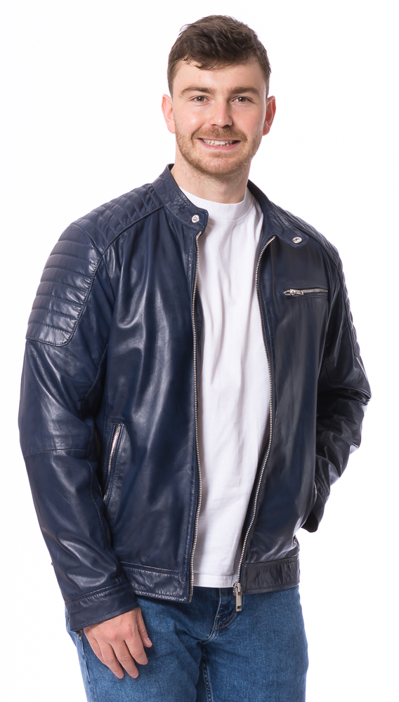 lederjacke-herren-058jlx-1.jpg LLC 1108 blaue Herren Lederjacke von TRENDZONE | XL | LF4022.4 – Bild 1