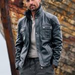 Herren engbers Lederjacke mit heraustrennbarem Inlet in Schwarz kaufen 39275 | engbers.com