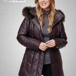 leder schmidt.de Hochwertiger Damen Leder Parka mit Kapuze
