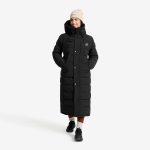 Scenic Insulated Long Parka Damen Black | RevolutionRace
