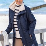 Damen Stepp Parka | marine | Damen: 38 | 455590 D 38