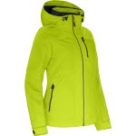 Bergson KURRIKA | Damen Regenjacke, Netzfutter, 20000 mm Wassersäule leuchtend grün