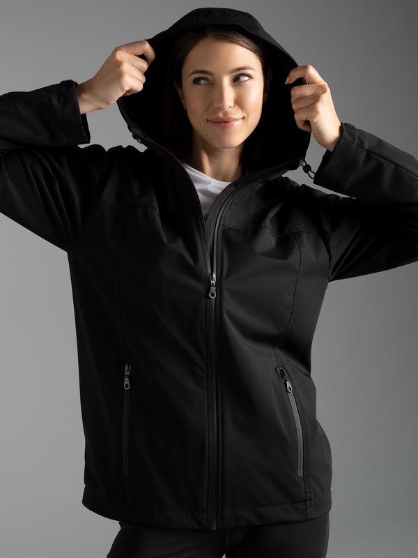 regenjacke-839qdt-1.jpg Leichte Regenjacke schwarz | L | trigema – Bild 1