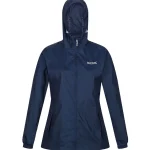 Leichte Damen Regenjacke dunkelblau