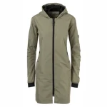 Regenjacke Agu Urban Outdoor Long Bomber Pistachio Green Damen | Gummistiefelexperte