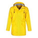 Herren Regenjacke gelb oder blau Regenmantel von Modas Männer | Gelb | S | 13409