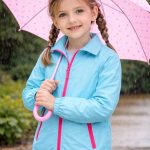Kaiser24 Sommerjacke Regenjacke Kinder Regenjacke Wetter Blouson türkis/blau Reinflex