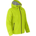 Bergson EGGEN THERMO | Herren Regenjacke, leicht wattiert, 12000 mm Wassersäule leuchtend grün
