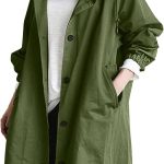 Kwatieh Regenjacke Damen Wasserdicht Schwarz Regenmantel Oversize Damen Softshelljacken Damen Wandern Sommerjacke S 5XL Atmungsaktiv Regenmantel ...