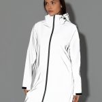 Damen reflektierender Regenmantel Reflective print 32