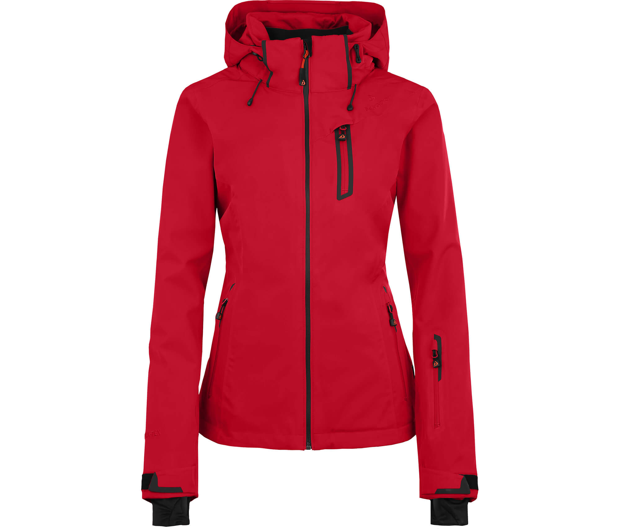 skijacke-damen-236buh-1.jpg Bergson NICE light | Damen Skijacke & Outdoorjacke, gefüttert, 20000 mm Wassersäule China rot – Bild 1