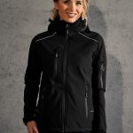 Softshell Jacke Damen schwarz | promodoro 7855