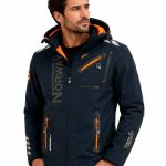 Geographical Norway Softshelljacke Herren Herbst Winter Jacke Softshell Jacke Outdoor Regen Übergangs