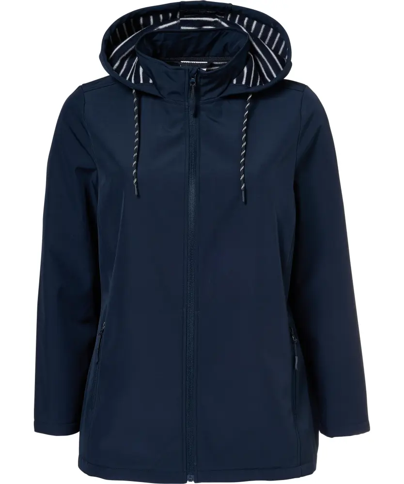 softshelljacke-damen-852bcb.webp Softshelljacke mit Kapuze für Damen, dunkelblau – Bild 1