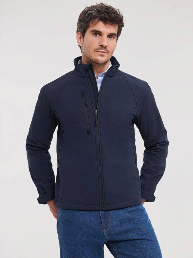 softshelljacke-herren-259gja-1.jpg Softshelljacke Herren in Dunkelblau – Bild 1