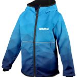 WAMU Softshelljacke Kinder "Mosaic Blue"