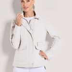 Leichte Sommerjacke in weiß | MADELEINE Mode