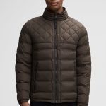 Steppjacke Clason Fused, oliv 46