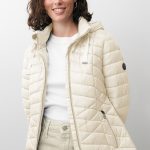 Steppjacke Damen mit abnehmbarer Kapuze
