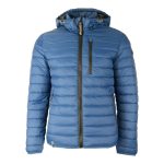 CAMEL ACTIVE HERREN LEICHTE STEPPJACKE MIT KAPUZE / BLAU | Fashion House