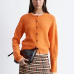 Strickjacke aus Alpakamischung Orange & Other Stories DE