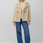 Teddy Jacke mit Eingrifftaschen Sandstein | s.Oliver
