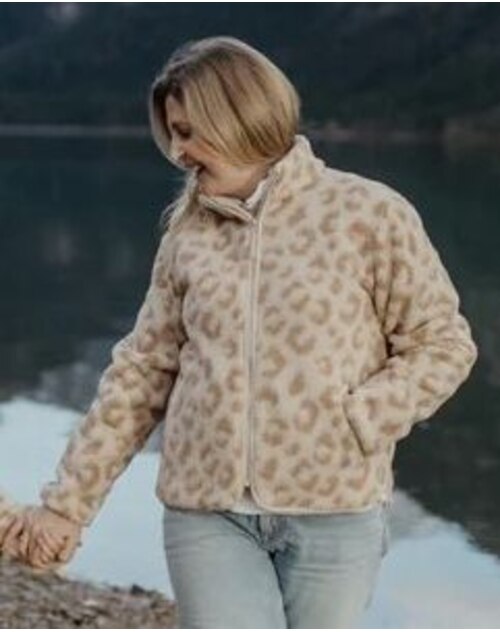 teddy-jacke-damen-427zyo-1.jpg Leevje Teddy Jacke für Damen Leo kaufen | papiton.de – Bild 1