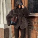 Teddy Mantel Damen Hm Faux Fur Mantel Fake Fur Mantel H&m Ropa Exterior Teddy Fashionable Mantel