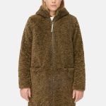 Teddy Mantel für Damen in Braun | camel active