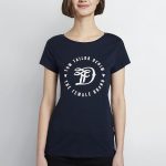TOM TAILOR Denim Damen Basic Logo Tee T Shirt,Real Navy Blue,XS : Amazon.de: Fashion