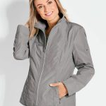 Modische Übergangsjacke in grau | GOLDNER