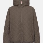 Quiltby Short Damen Übergangsjacke Morel Braun Steppjacke