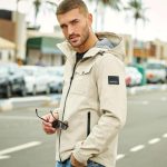 Herren emilio adani Übergangsjacke mit Kapuze in Sand kaufen 34455 | engbers.com