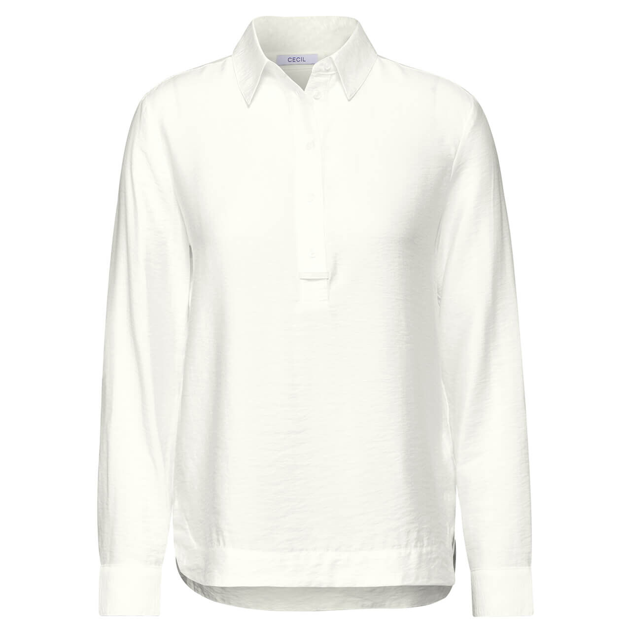 weisse-blusen-122grw.jpg Cecil Solid Bluse in Weiß kaufen | 13474 – Bild 1