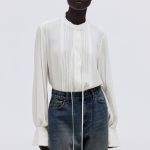 Bluse mit Biesen Weiß Ladies | H&M DE