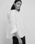 Bluse mit lässiger Kapuze weiss | Damen | MARC O'POLO