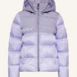 WELLENSTEYN Steppjacke ROYAL FLASH LADY mit DUPONT™ SORONA® Isolierung und abnehmbarer Kapuze in helllila