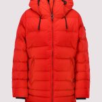 Wellensteyn Winterjacke Damen rot warm