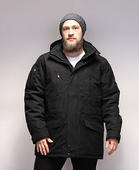 wellensteyn-winterjacke-herren-305vbb-1.jpg Wellensteyn Golfjacke Winter Herren Jacke black – Bild 1
