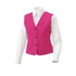 Damen Weste Gillette hotpink, 2XL | hot pink | 2XL | 65% Polyester 35% Baumwolle | 75520432XL