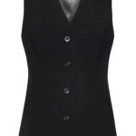 Lange Damen Weste PREMIUM Regular Fit | schwarz | 54 | 1719 666 110 02 54
